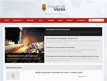 Tablet Screenshot of concellodeverea.com